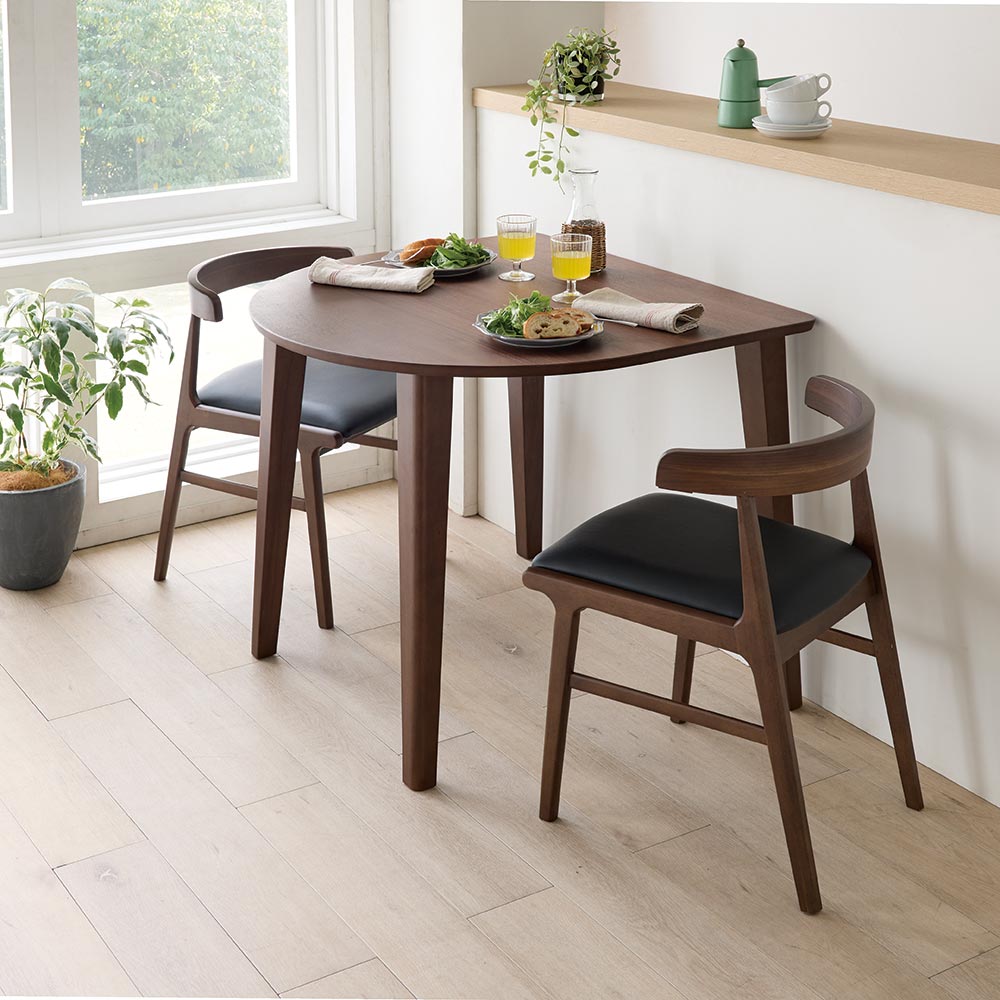 ハーフアームチェア 同色2脚セット アームチェア 椅子 チェア 628816