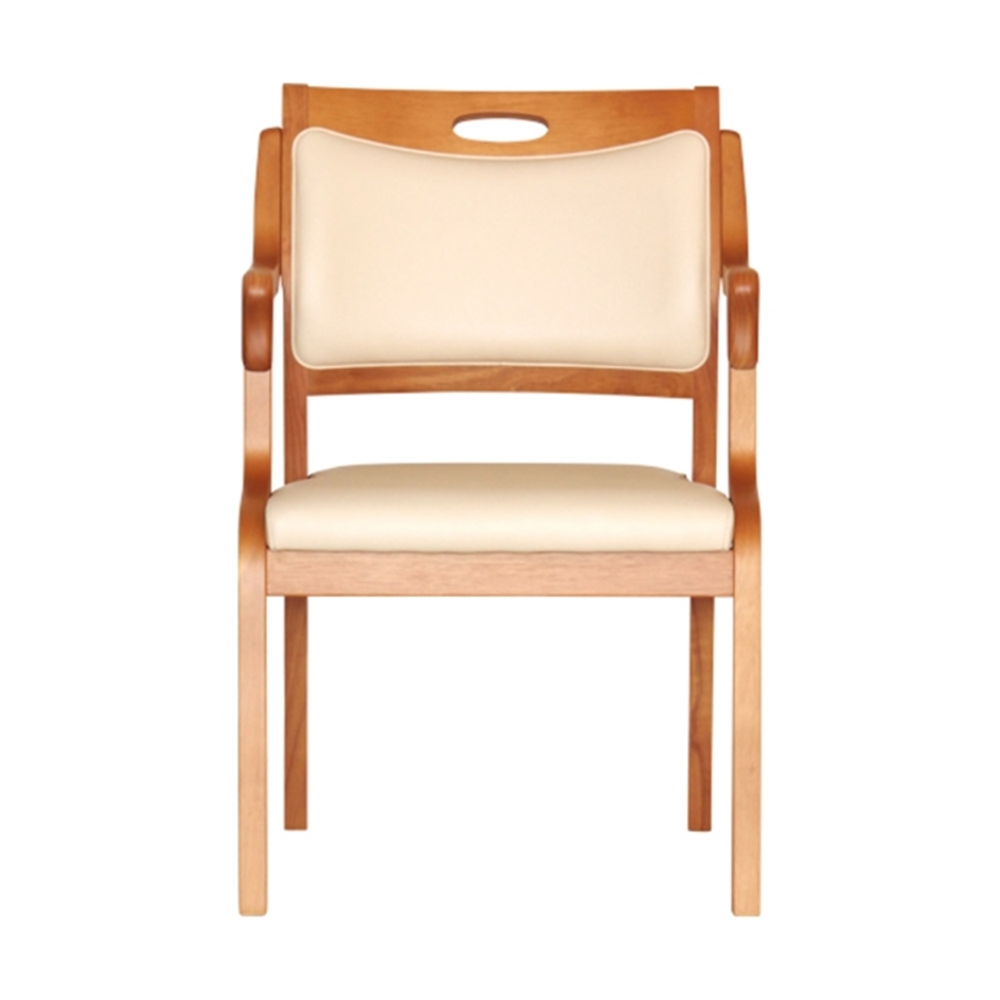 立ち座りしやすいダイニングシリーズ 安心グリップチェア アームチェア 椅子 チェア 628821