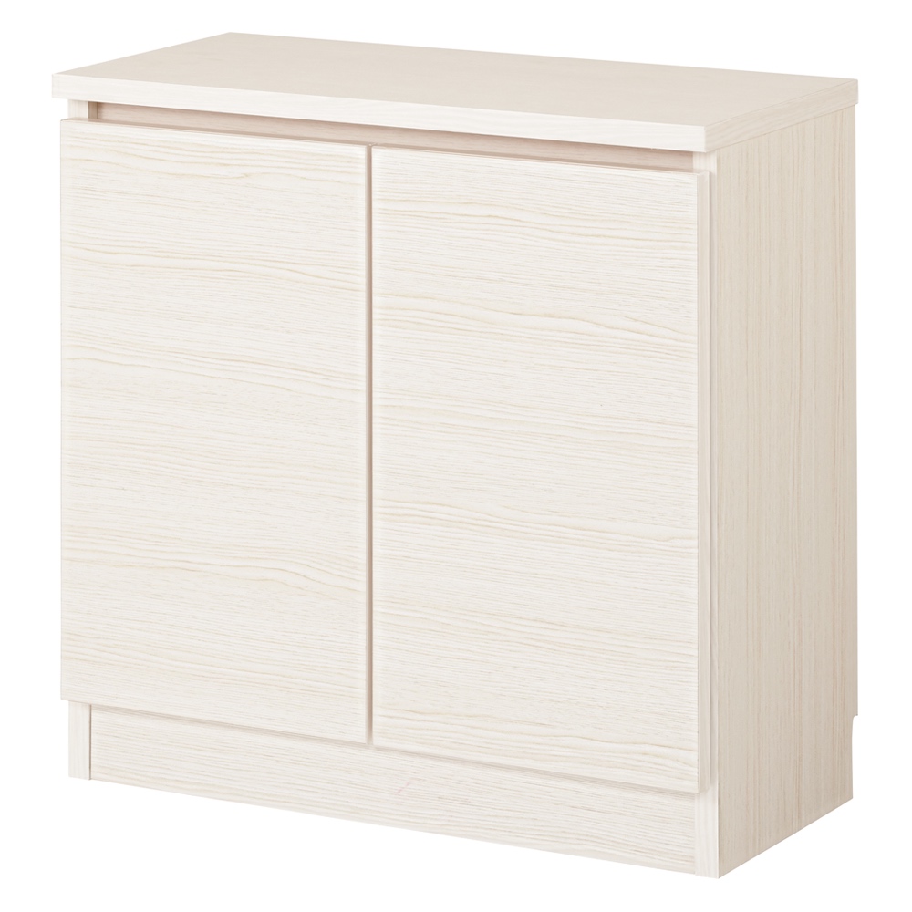 ≪幅60cm・2枚扉≫ 高さ60cm!カウンターテーブル下に収まる収納庫 キッチンカウンター下収納 キッチン収納 629027