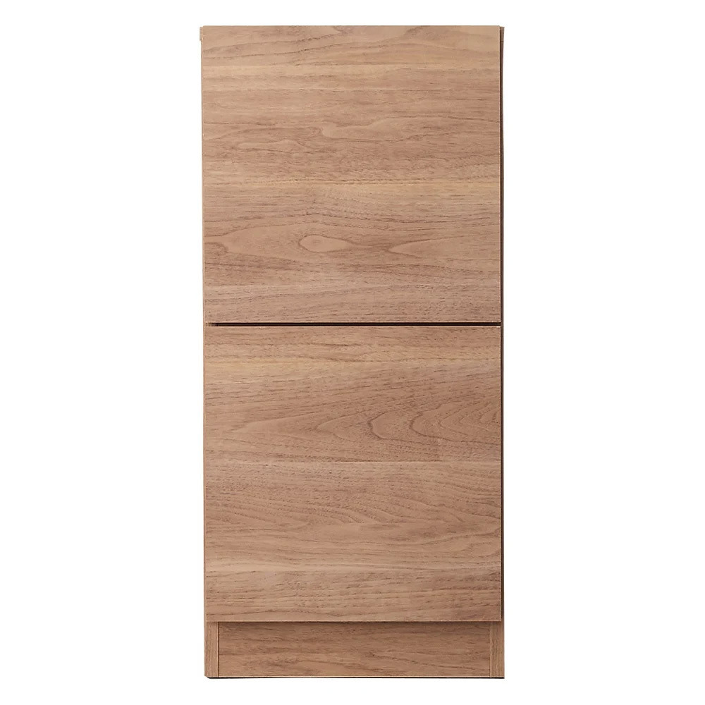 スクエア木目カウンター下収納 1列2マス 幅40cm奥行34cm キッチンカウンター下収納 キッチン収納 629036