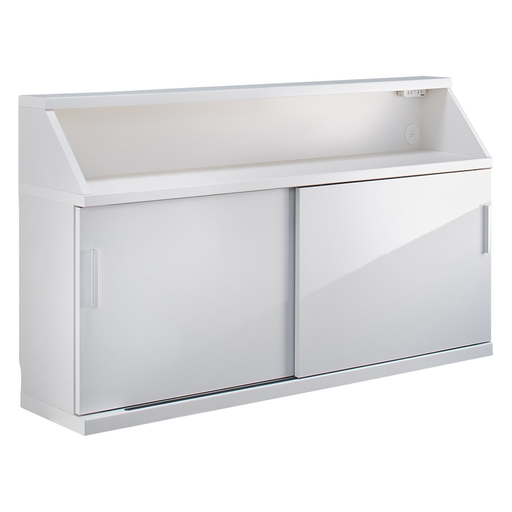 ≪高さ70cm≫ 狭いカウンター天板下にもすっきり納まる収納庫 幅120cm 電話 FAX台 多段 リビング収納 629103