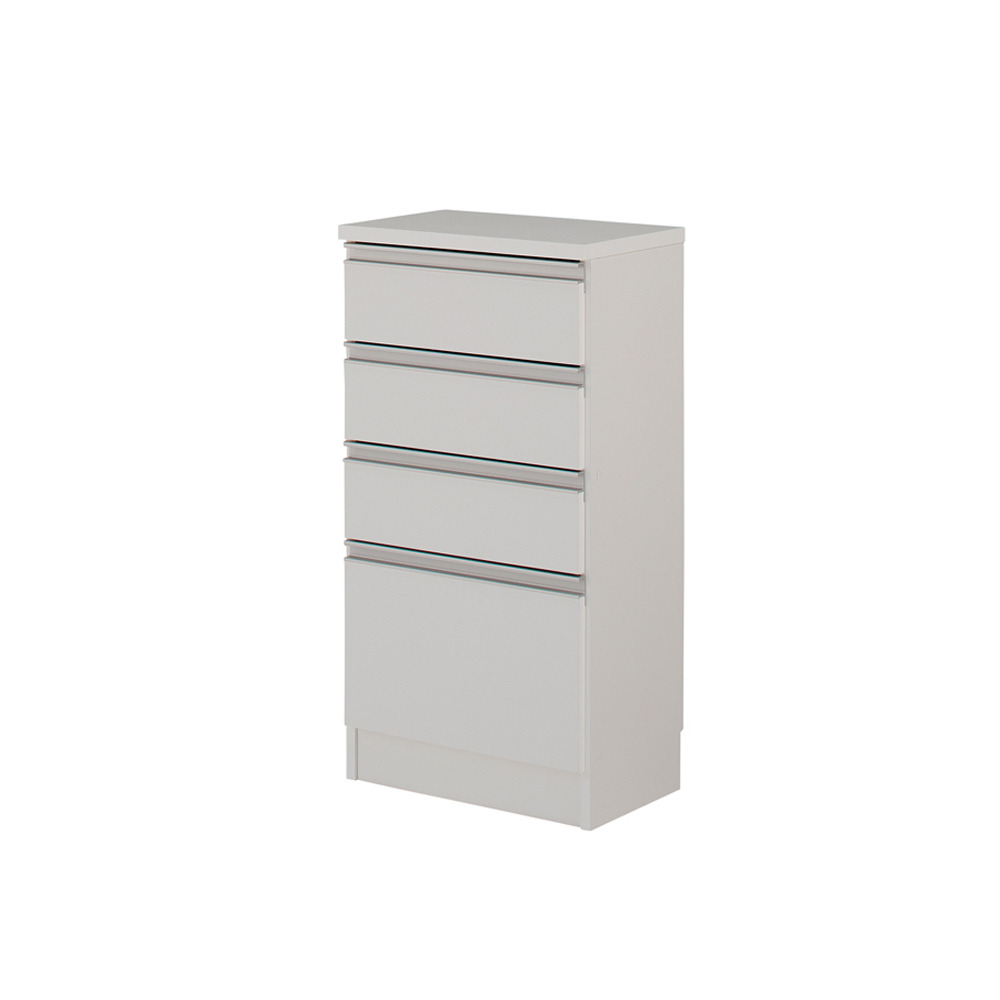 ストレートカウンター下収納庫 引き出し 幅45 奥行30cmタイプ リビング リビング収納 629305