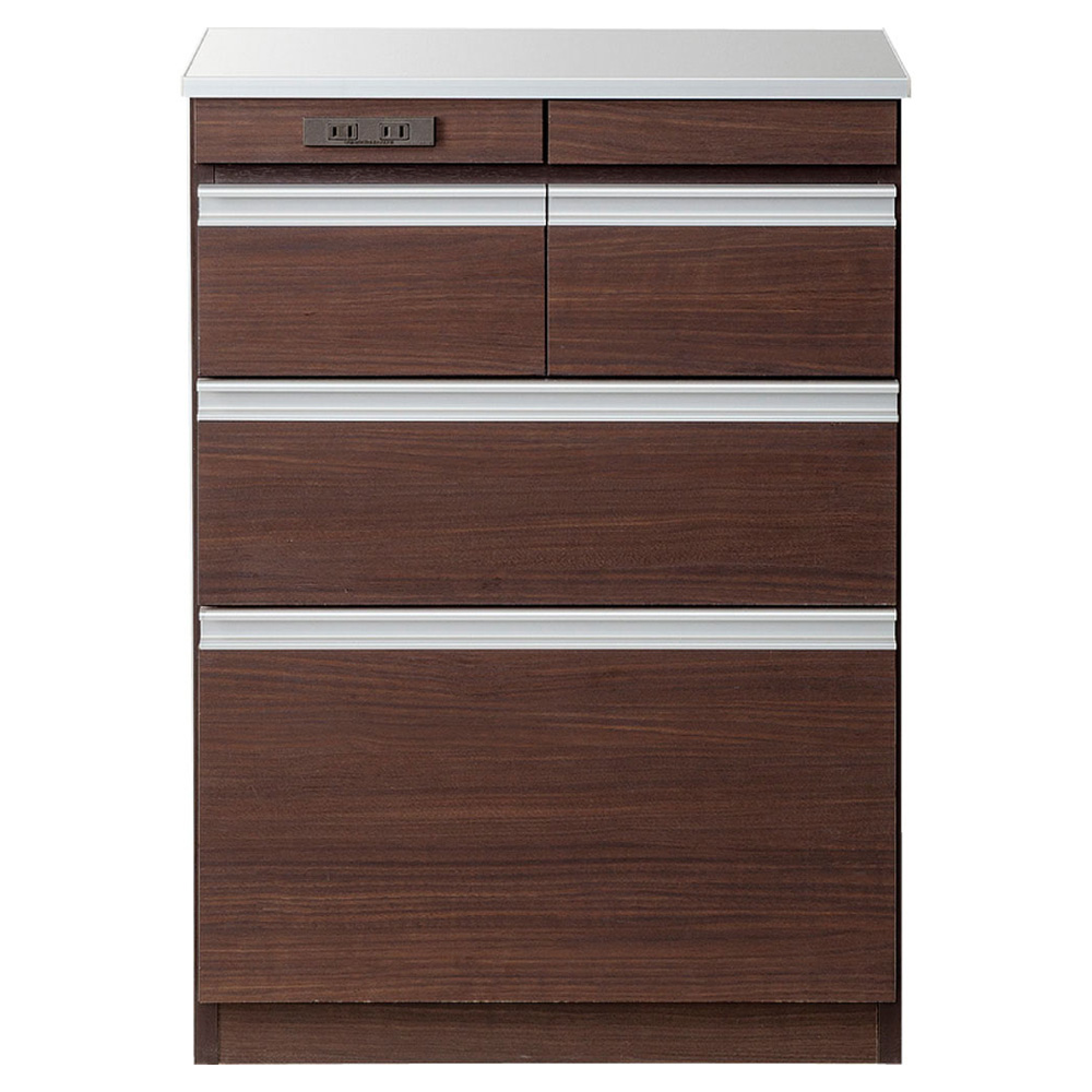 薄型ステンレス天板カウンター 幅60cm キッチンカウンター キッチン収納 629413