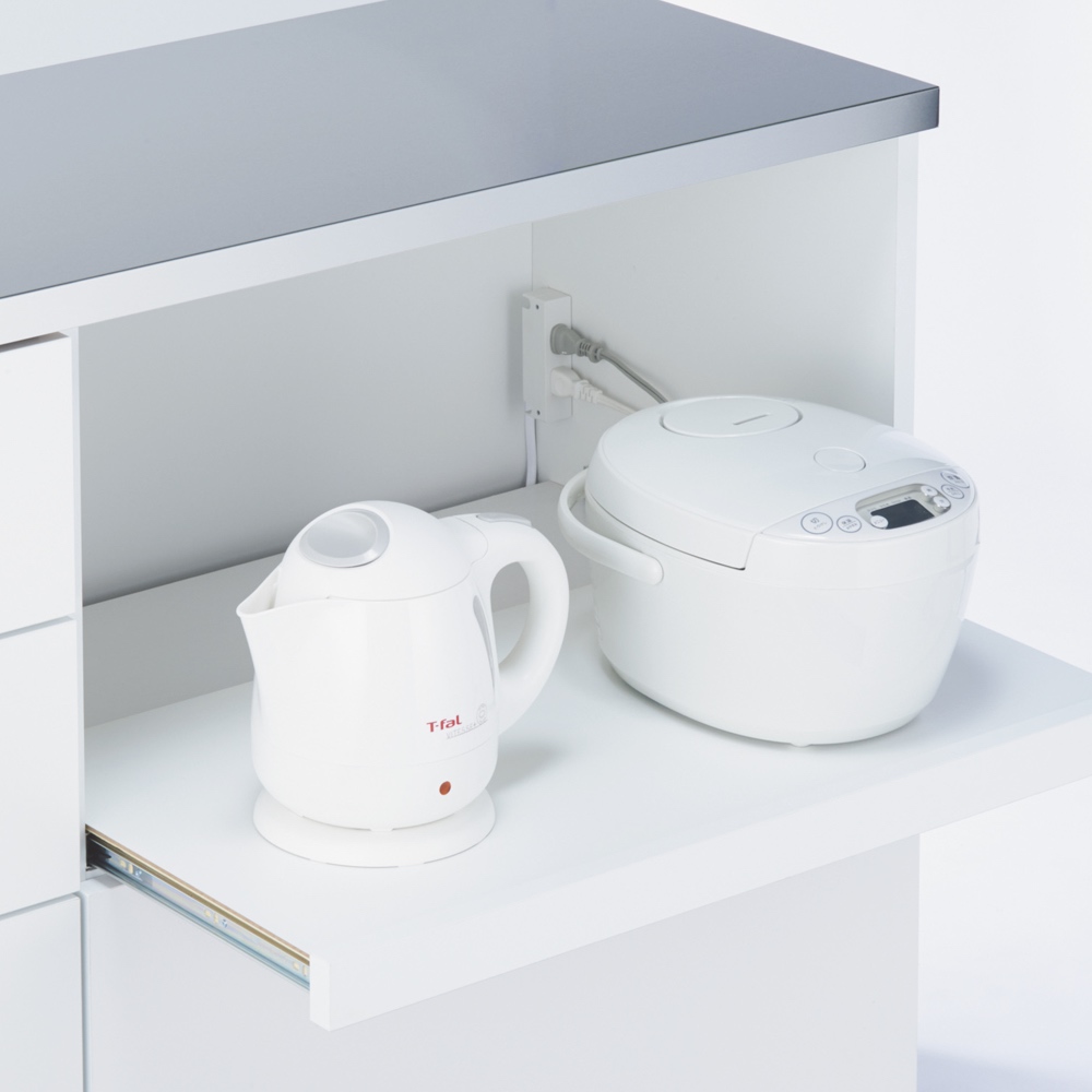 手元が隠せる間仕切りカウンター 幅150cm ディノスANAmall店