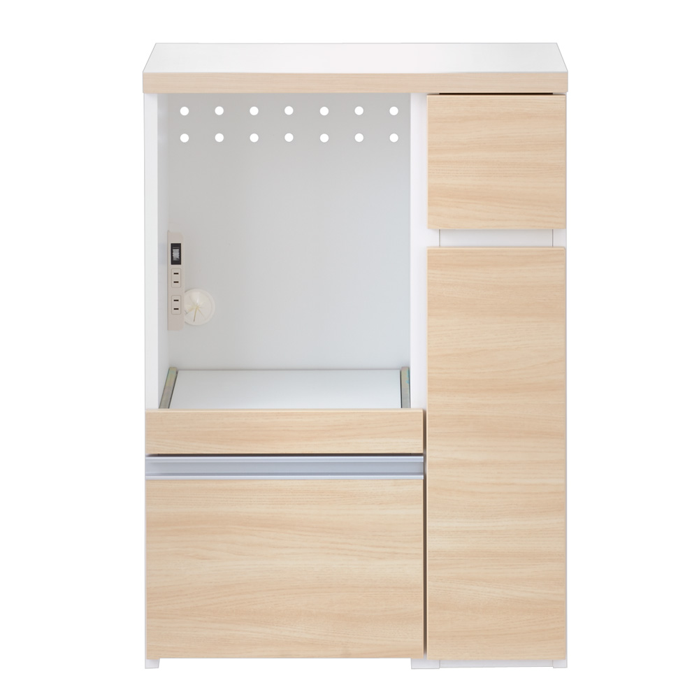 ≪幅60cm奥行40cm≫ サイズが選べる家電収納キッチンカウンター ロータイプ 幅60cm キッチンカウンター キッチン収納 629604