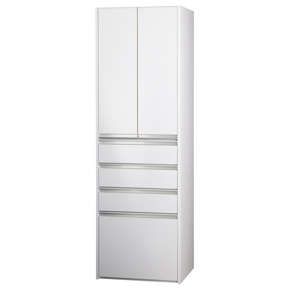 大型レンジがスッキリ隠せるダイニングボードシリーズ 食器棚・幅57.5cm キッチンボード キッチン収納 629817