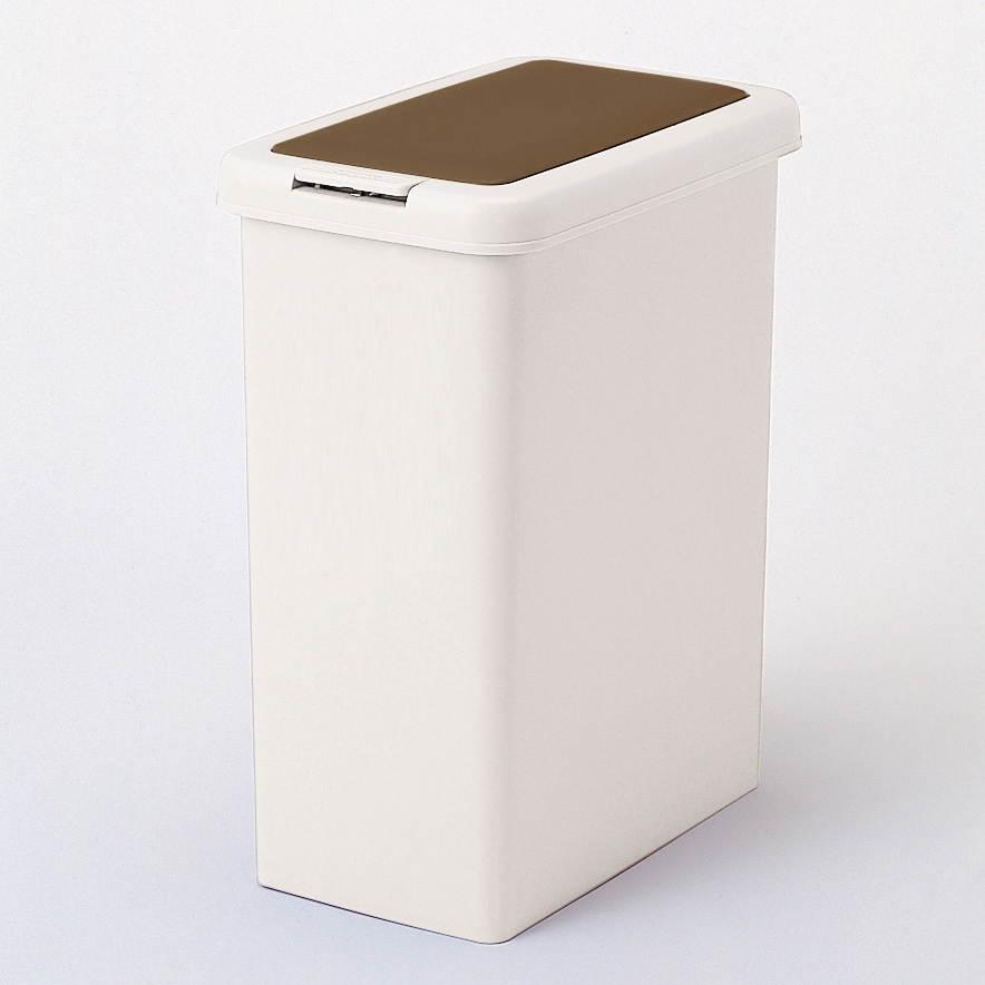 プッシュ式ごみ箱 26.5L リビング ダストボックス 629823