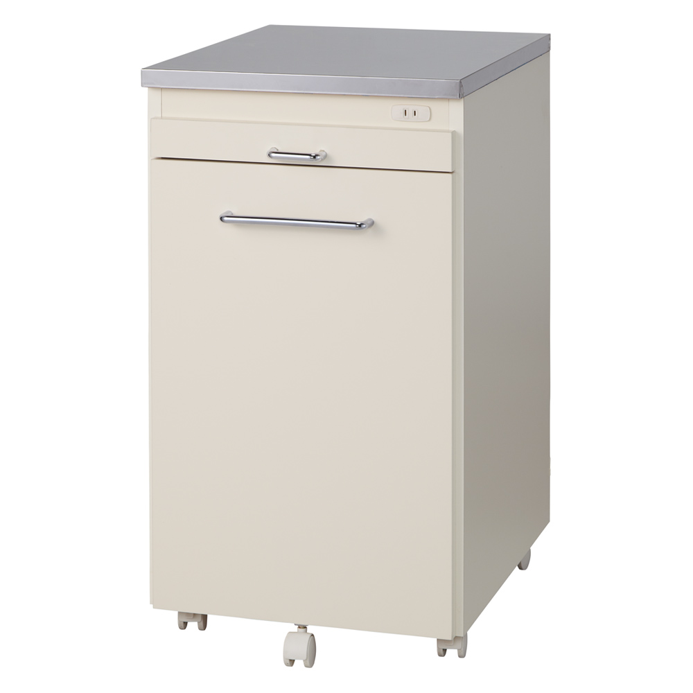 ［幅44.5奥行55cm］ ステンレス天板隙間収納 スライドタイプ 完成品 日本製 キッチンストッカー 隙間収納 キッチン収納 630011