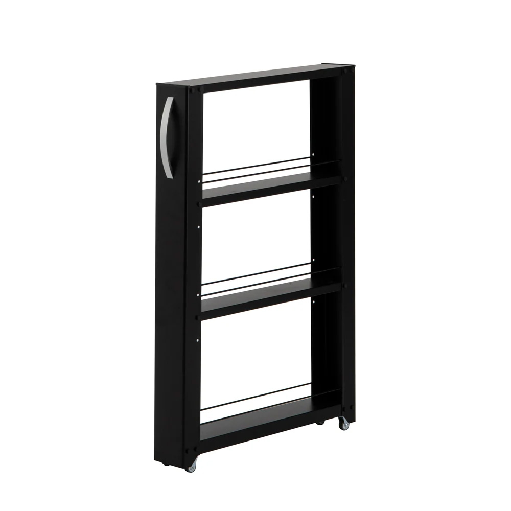 ［幅10奥行58高さ85.4cm］ 物置メーカーが造った頑丈隙間ワゴン ロータイプ キッチンストッカー 隙間収納 キッチン収納 630024