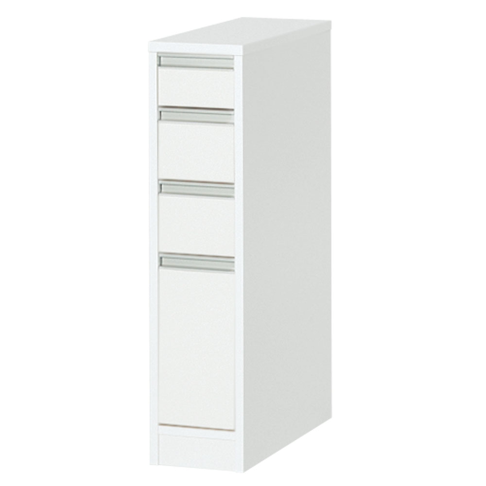 ［幅20奥行55高さ85cm］水ハネに強いキッチン隙間収納庫 ロータイプ 日本製 キッチンストッカー 隙間収納 キッチン収納 630112