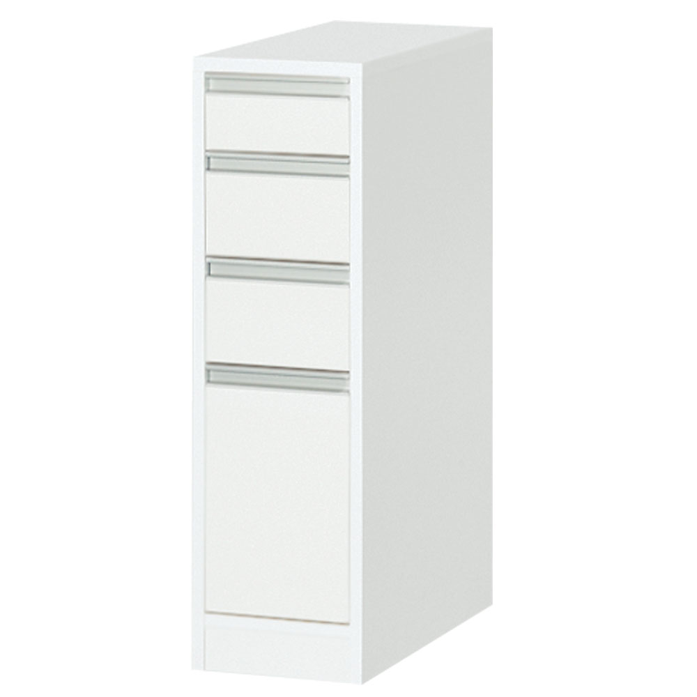 ［幅25奥行55高さ85cm］水ハネに強いキッチン隙間収納庫 ロータイプ 日本製 キッチンストッカー 隙間収納 キッチン収納 630113