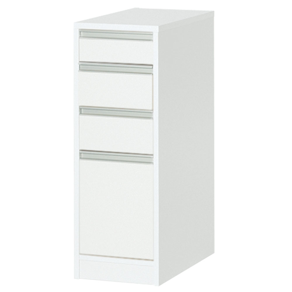 ［幅30奥行55高さ85cm］水ハネに強いキッチン隙間収納庫 ロータイプ 日本製 キッチンストッカー 隙間収納 キッチン収納 630114