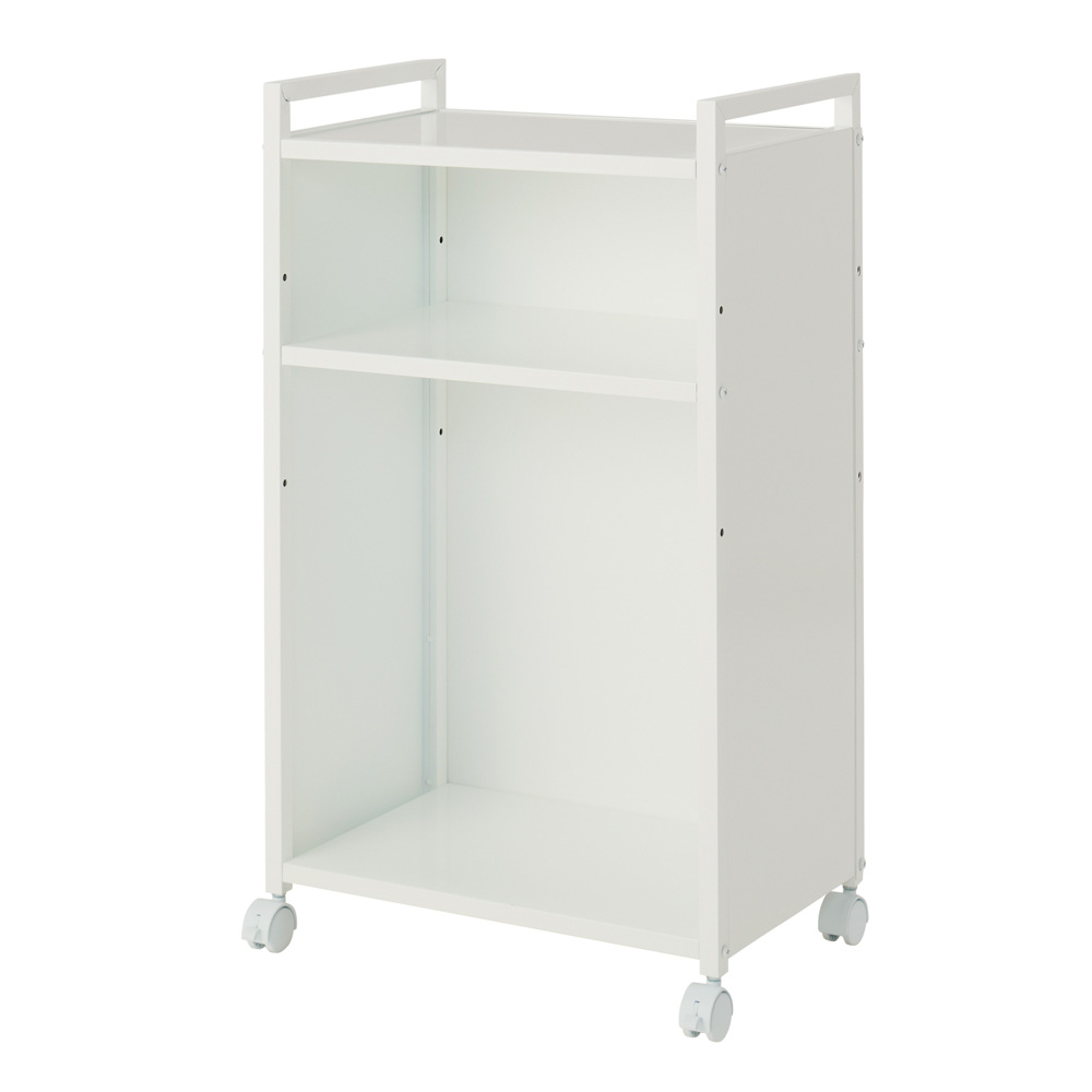 ≪幅50cm≫ 総耐荷重約50kg 全部隠せる頑丈ワゴン ハイタイプ キッチン 収納カート キッチン収納 630331