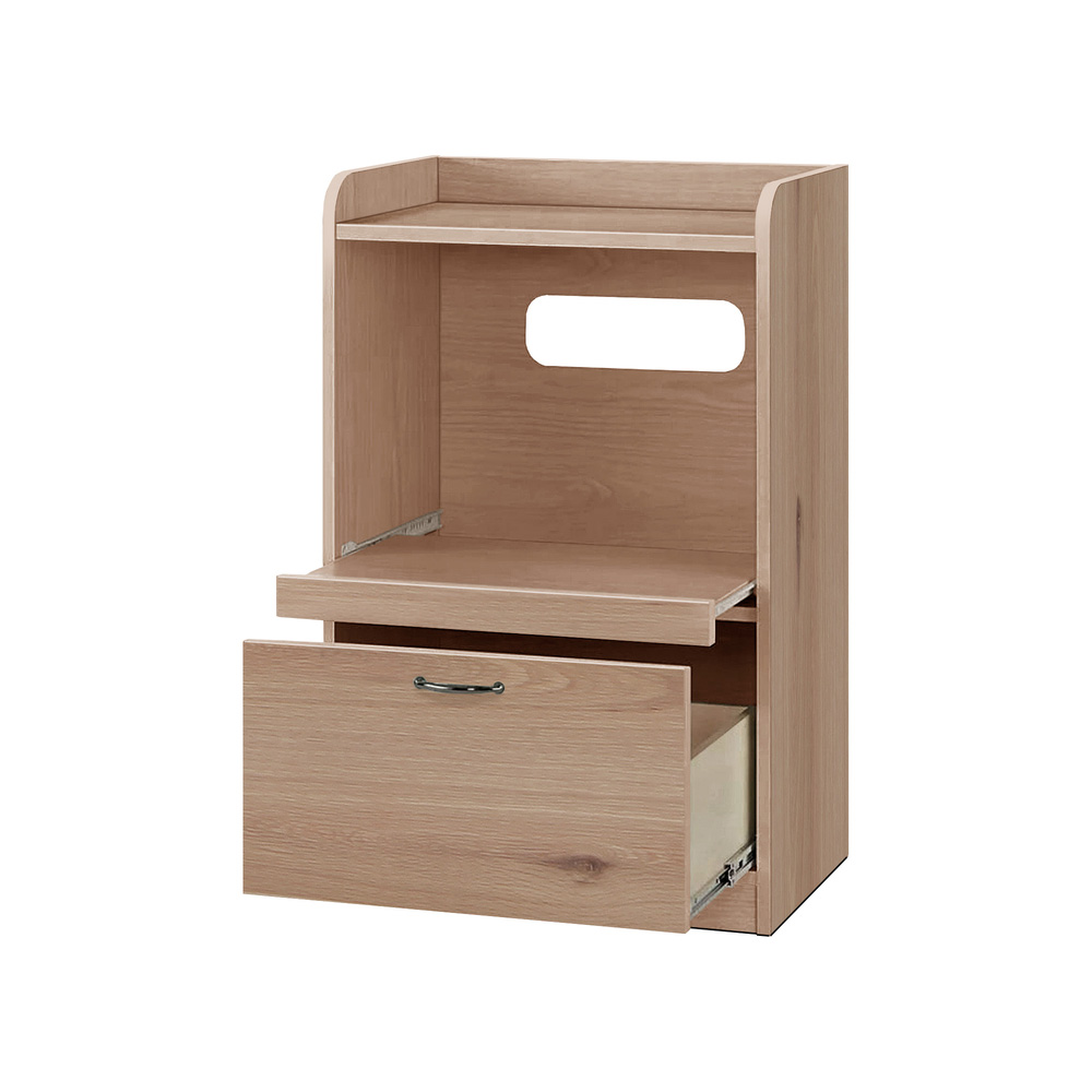 キッチン収納ミニ食器棚シリーズ レンジ台小(高さ90.5cm) レンジ台 キッチンラック キッチン収納 630422