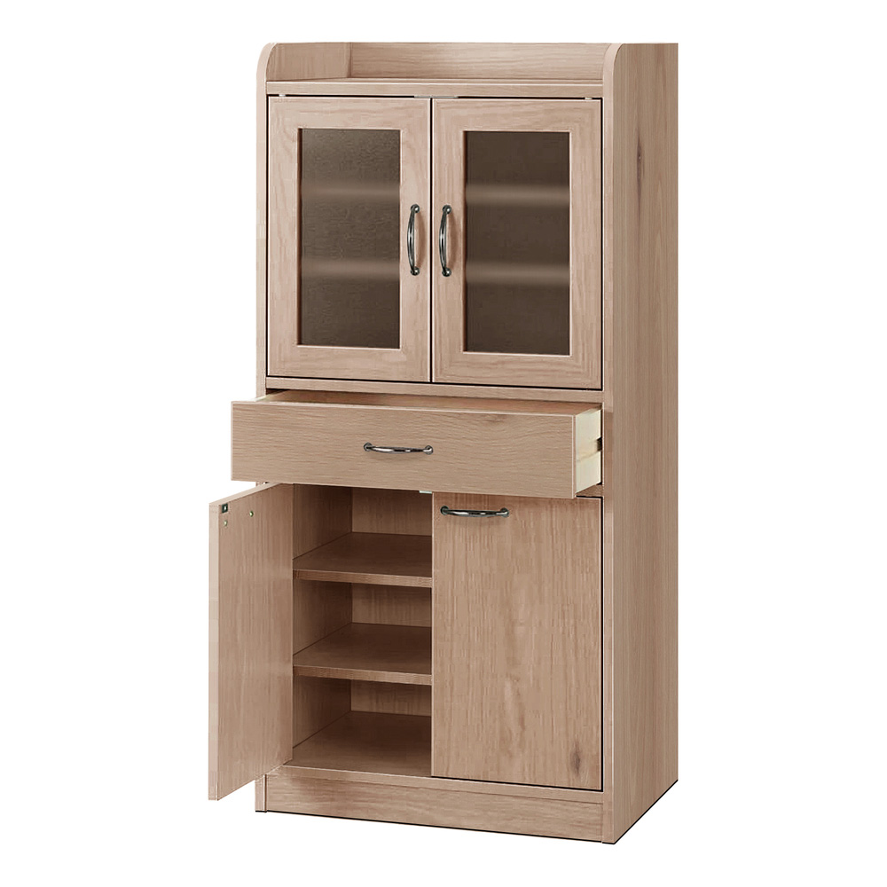 キッチン収納ミニ食器棚シリーズ キャビネット大(高さ120.5cm) キッチンボード キッチン収納 630425