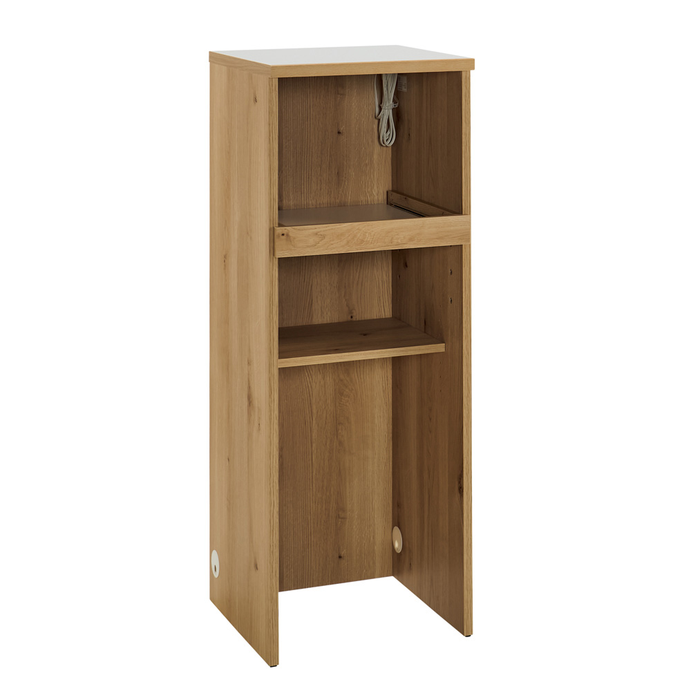 ゴミ箱に合わせて自由に収納できる間仕切り家電収納庫 幅45cm パーテーション 間仕切り リビング収納 630520