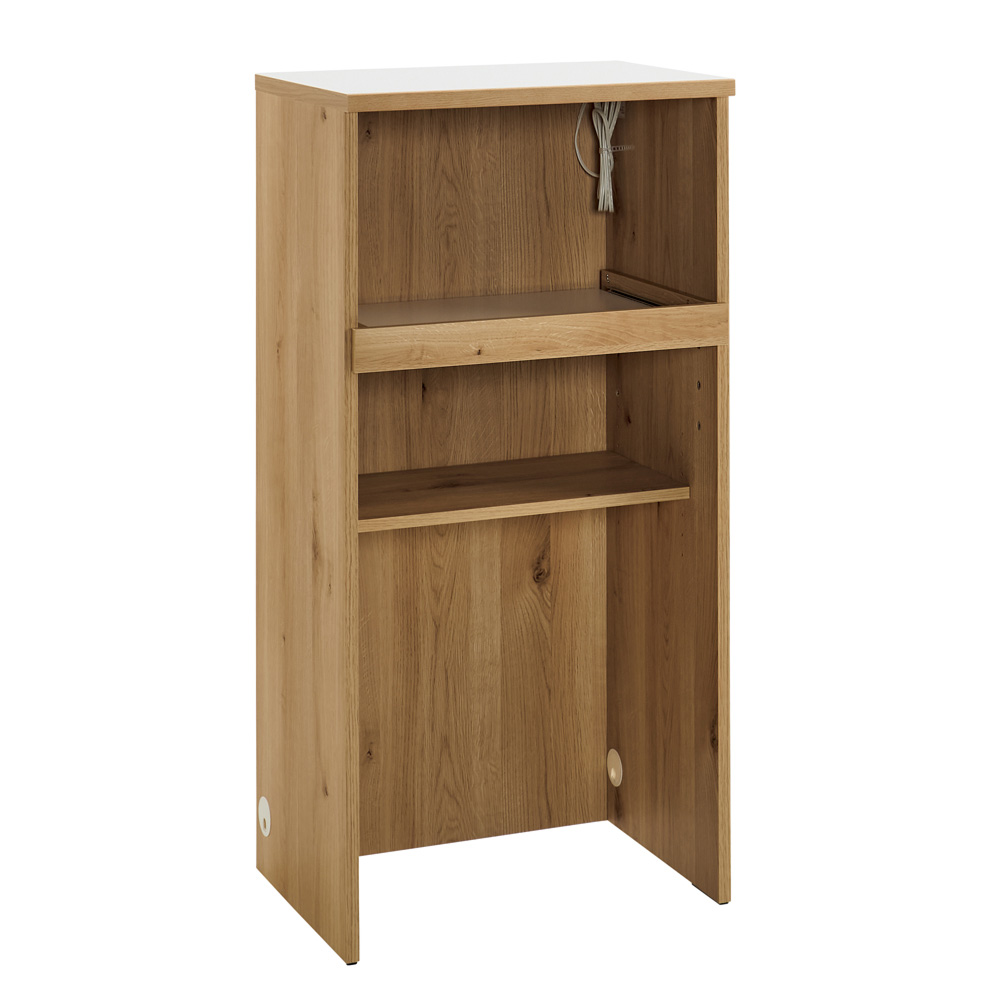 ゴミ箱に合わせて自由に収納できる間仕切り家電収納庫 幅60cm パーテーション 間仕切り リビング収納 630521