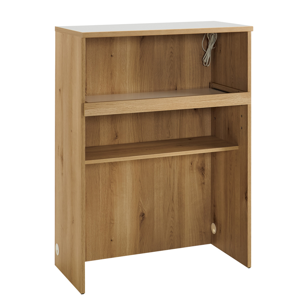 ゴミ箱に合わせて自由に収納できる間仕切り家電収納庫 幅90cm パーテーション 間仕切り リビング収納 630523