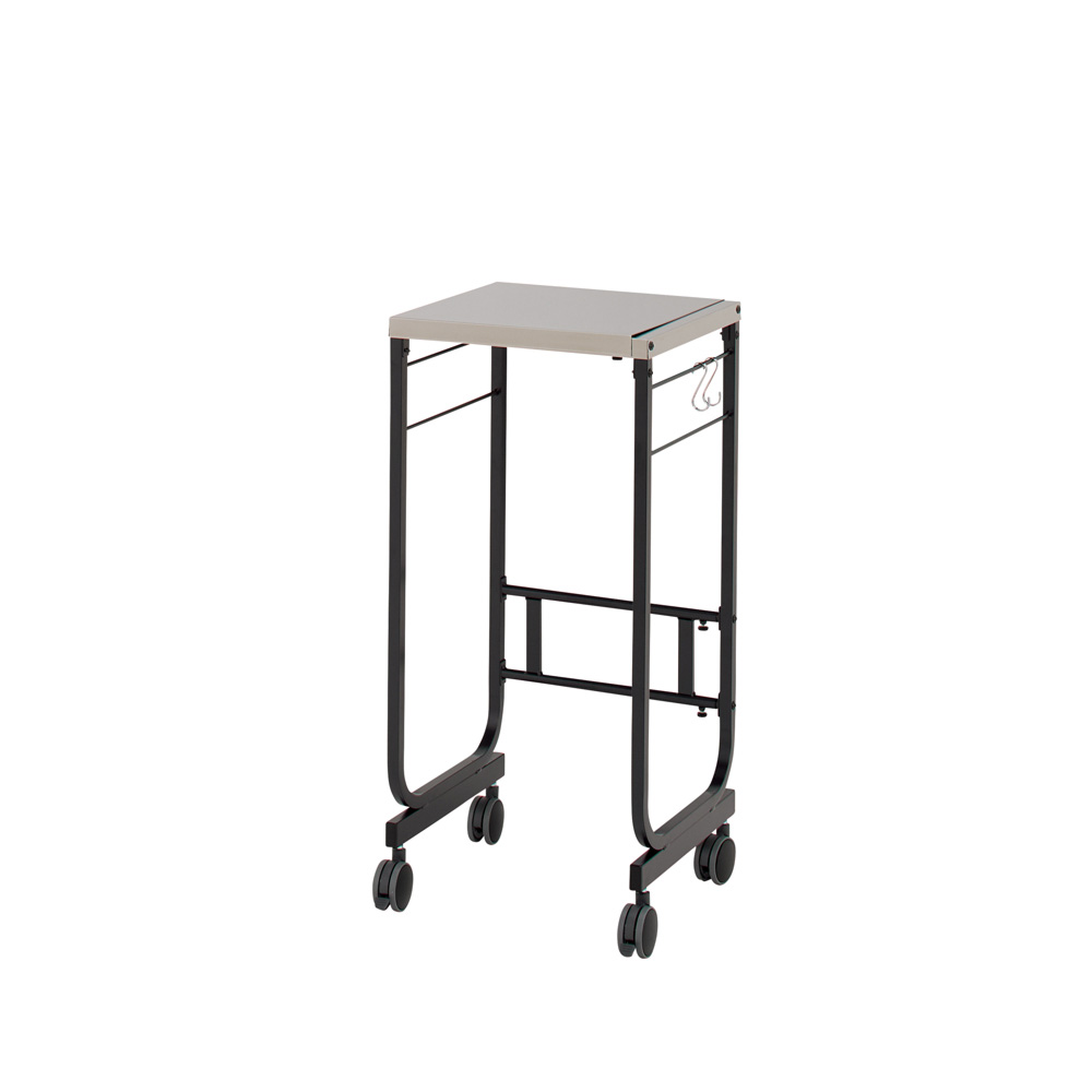 ≪幅55cm-90cm≫ ステンレスの美しい幅伸縮キッチンカウンター 奥行40.5cm高さ92cm キッチンカウンター キッチン収納 630702