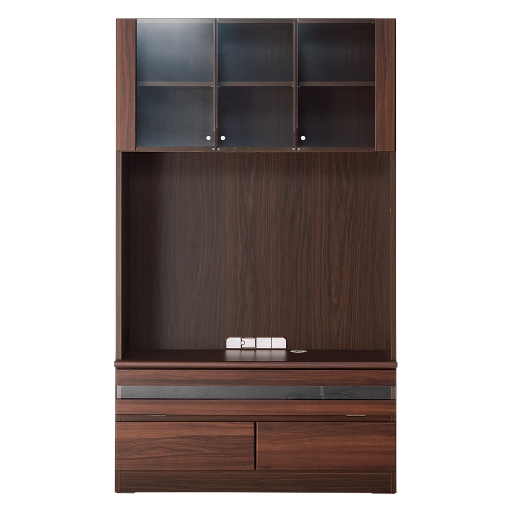 壁面収納テレビ台 幅121高さ180cm 【美しくしまうハイクラス壁面収納】 壁面収納テレビ台 テレビ台 テレビボード 631414