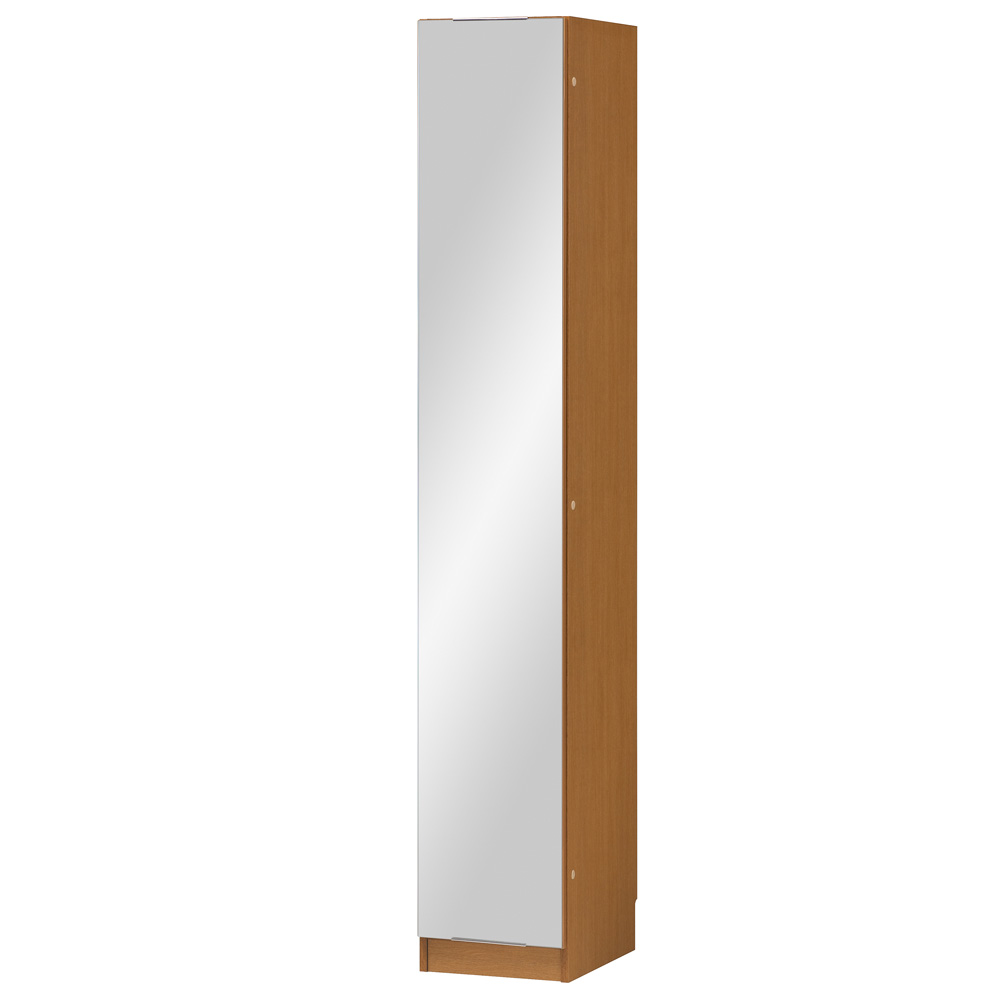 インテリアに合わせて8色&13タイプから選べるシューズボックス ミラー扉(左開き) 幅30高さ180.5cm 下駄箱 シューズボックス 玄関収納 631504