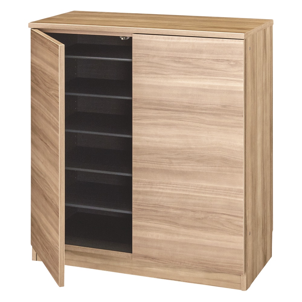 インテリアに合わせて8色&13タイプから選べるシューズボックス 幅90高さ95.5cm 下駄箱 シューズボックス 玄関収納 631513