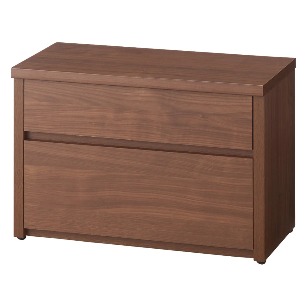 耐荷重100kg!組立不要 収納庫付ベンチ 引き出しタイプ・幅60cm奥行31cm モダン おしゃれ スッキリ 座れる収納 収納スツール 玄関周り雑貨 下駄箱 玄関収納 631614