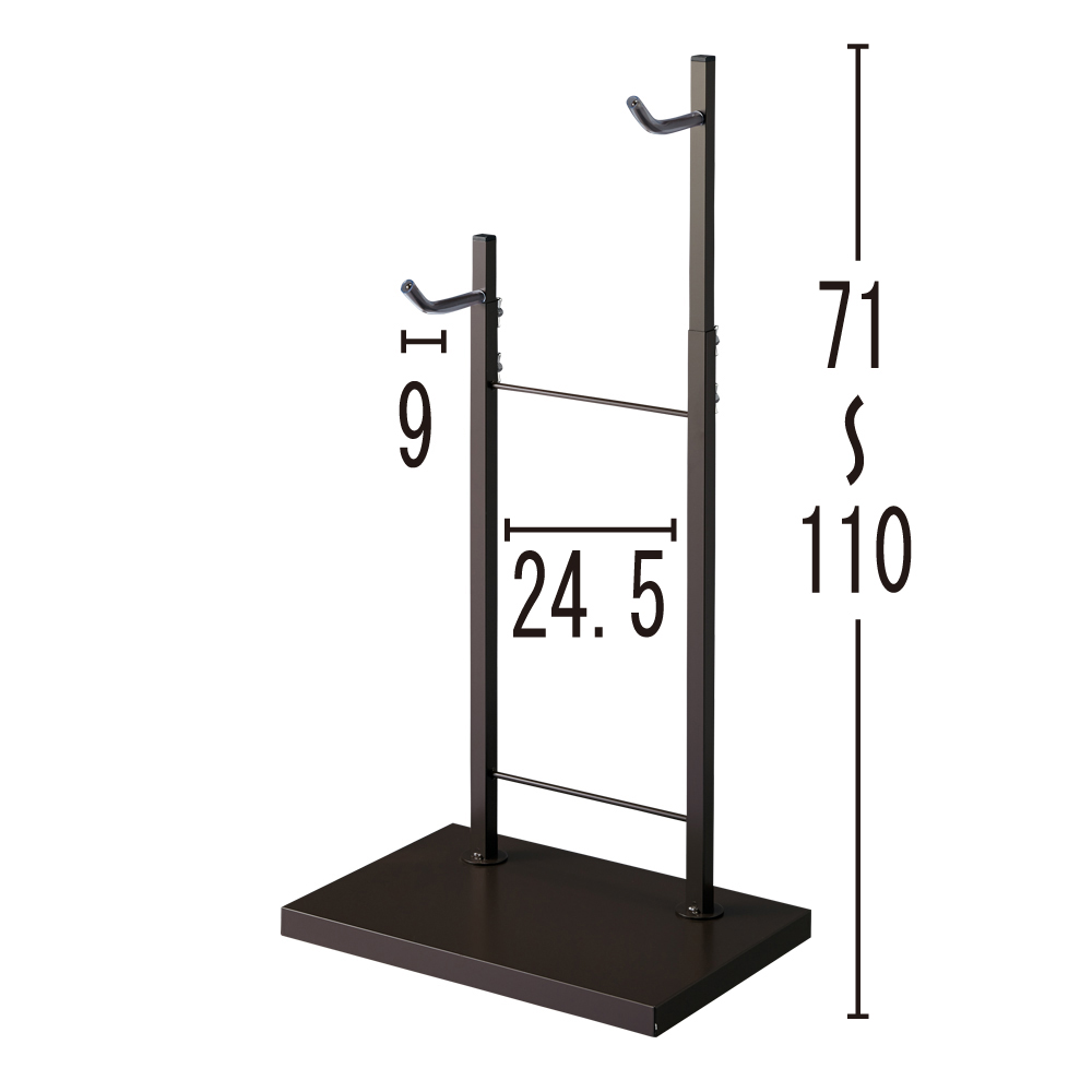 室内で使える ディスプレイサイクルスタンド 1台掛け アウトドア 自転車 カー用品 631621