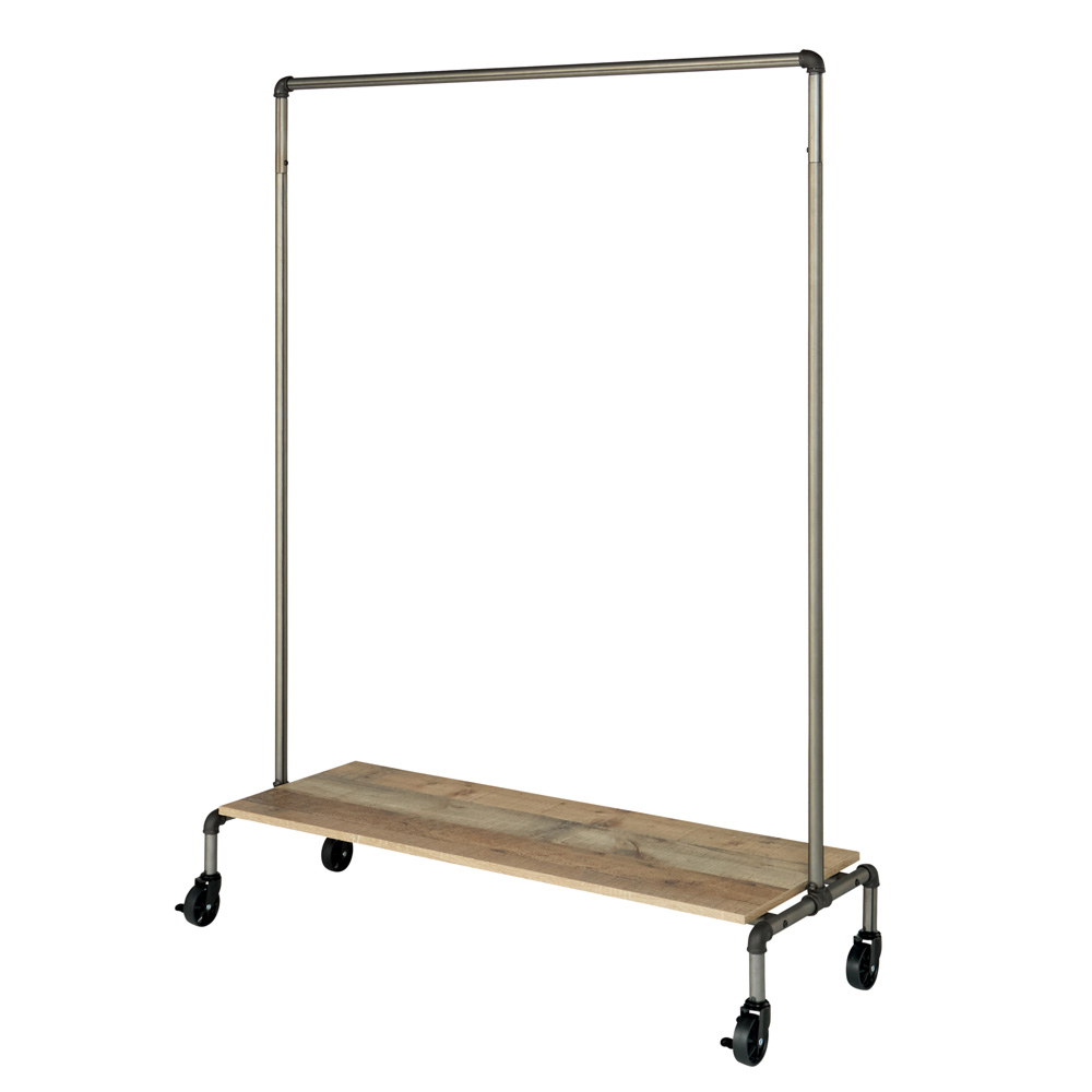 ビンテージガス管風ハンガー 幅123cm コートハンガー コート掛け 衣類収納 631809