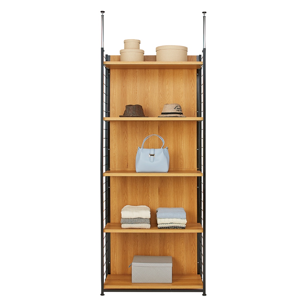 ブルックリン風間仕切り収納 棚 幅90cm パーテーション 間仕切り リビング収納 632306