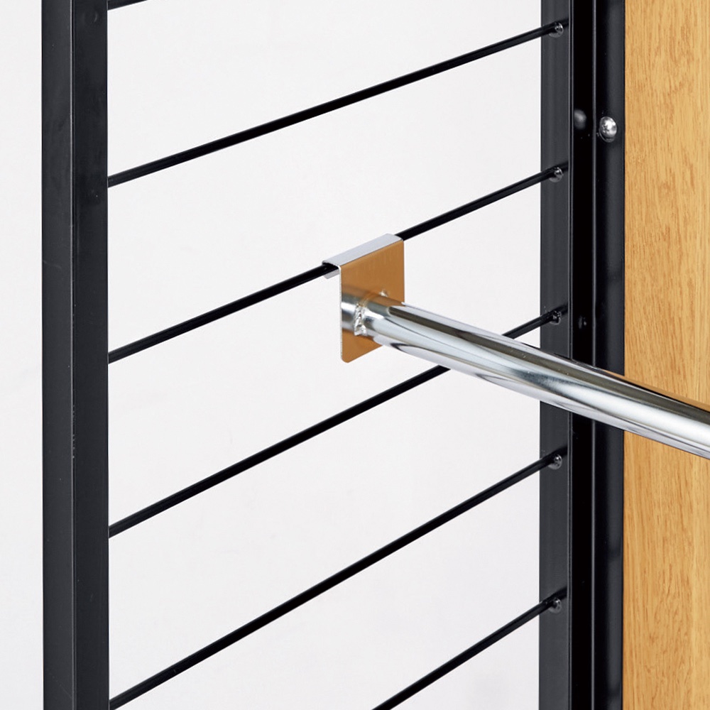 ブルックリン風間仕切り収納 ハンガー2段 連結用 幅88cm ディノスANAmall店