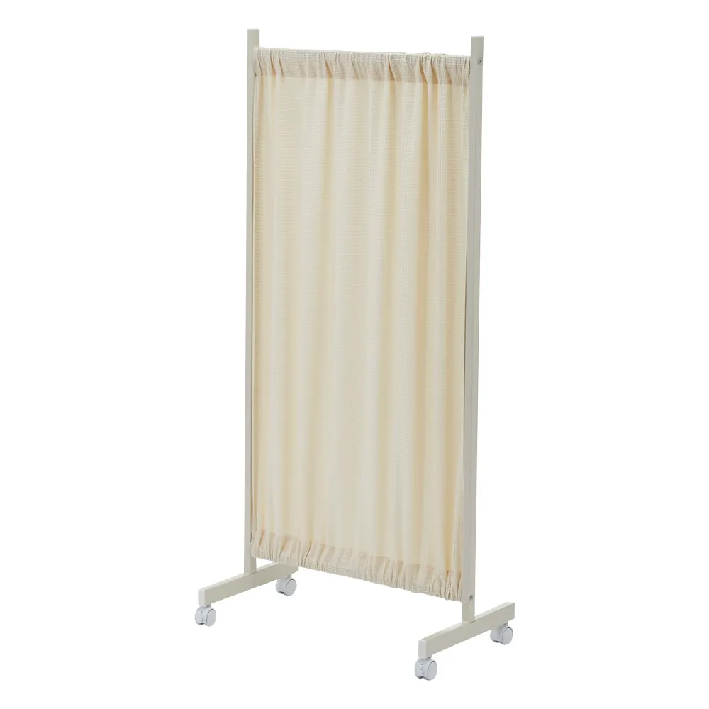 場所を選ばない伸縮パーテーション ロータイプ 高さ145cm 幅64cm-94cm パーテーション 間仕切り リビング収納 632413