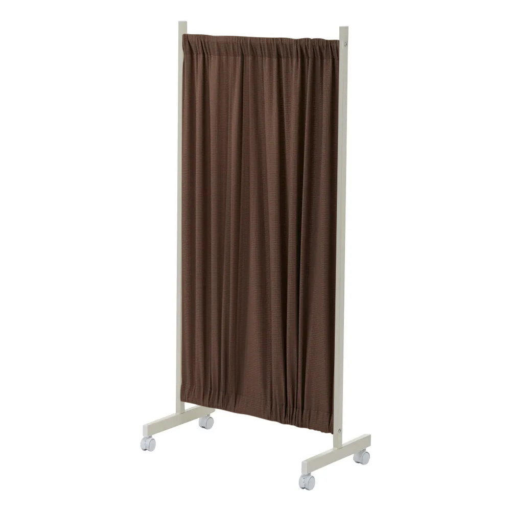 場所を選ばない伸縮パーテーション ロータイプ 高さ145cm 幅64cm-94cm パーテーション 間仕切り リビング収納 632413