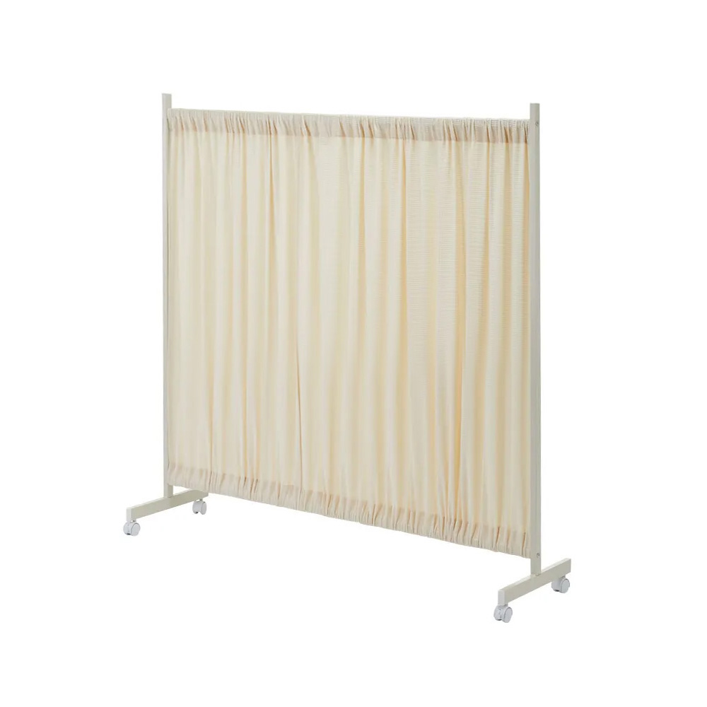 場所を選ばない伸縮パーテーション ロータイプ 高さ145cm 幅140cm-240cm パーテーション 間仕切り リビング収納 632417