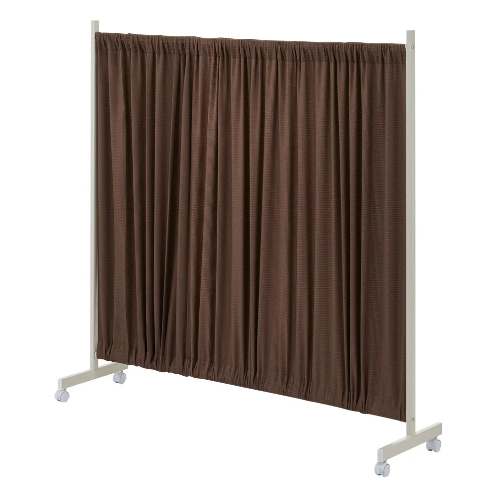 場所を選ばない伸縮パーテーション ロータイプ 高さ145cm 幅140cm-240cm パーテーション 間仕切り リビング収納 632417