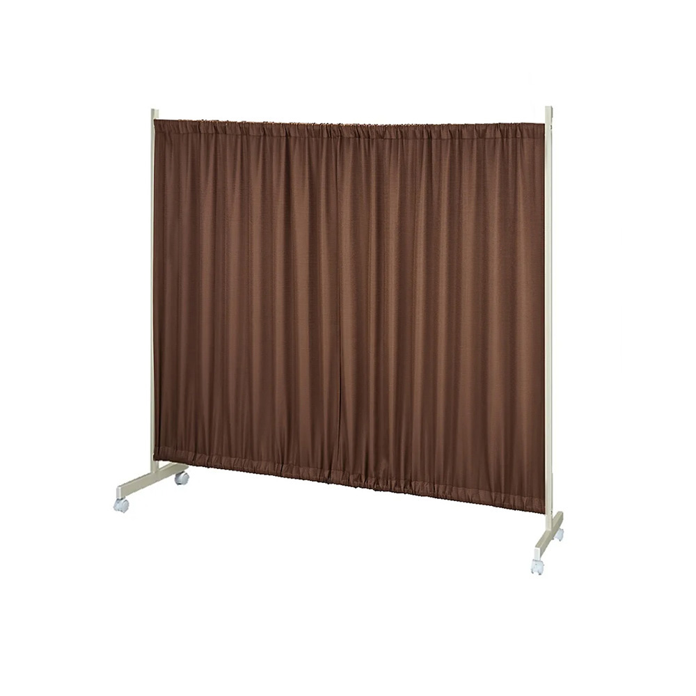 場所を選ばない伸縮パーテーション ロータイプ 高さ145cm 幅229cm-304cm パーテーション 間仕切り リビング収納 632419