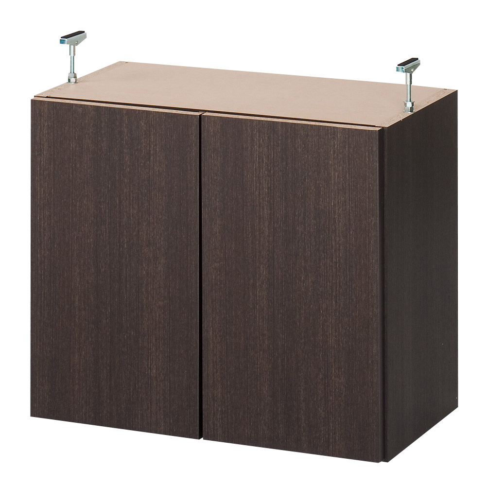 梁避け対応システムユニット 上置き 奥行54cm (天井突っ張り式) ワードローブ クローゼット 衣類収納 632629