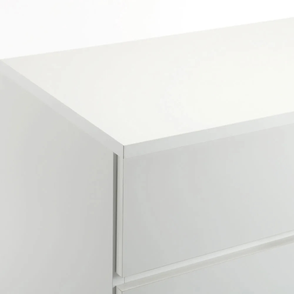 ぴったりサイズが見つかるフルスライドレールチェスト 4段 高さ89.5cm・幅45cm リビング リビング収納 632705