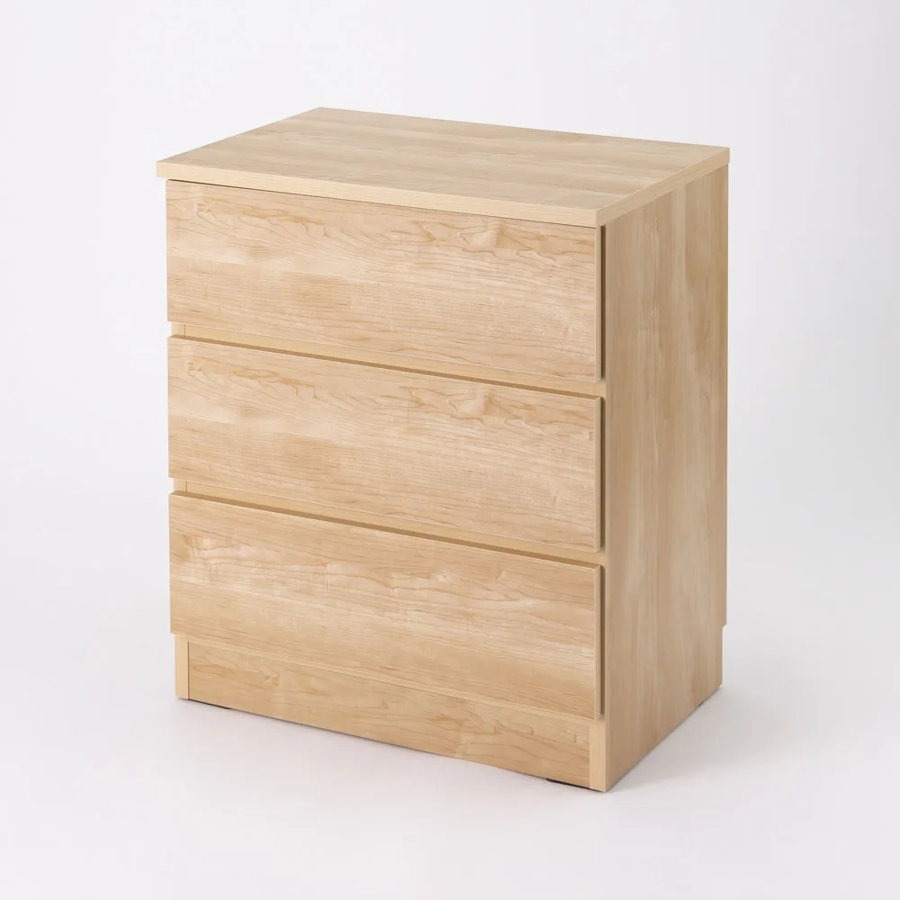 ぴったりサイズが見つかるフルスライドレールチェスト 3段 高さ69.5cm・幅65cm リビング リビング収納 632716