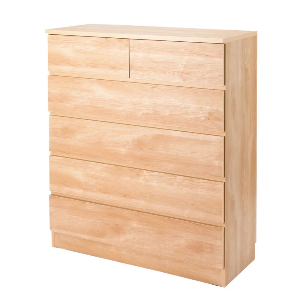 ぴったりサイズが見つかるフルスライドレールチェスト 5段 高さ109.5cm・幅95cm リビング リビング収納 632736