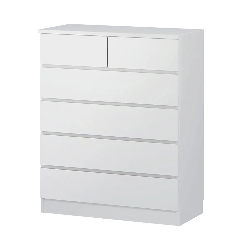 ぴったりサイズが見つかるフルスライドレールチェスト 5段 高さ109.5cm・幅95cm リビング リビング収納 632736