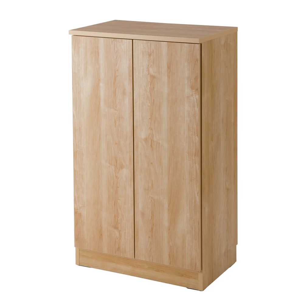 ぴったりサイズが見つかるプッシュ扉キャビネット 高さ89.5cm・幅80cm キャビネット リビングボード リビング収納 632753