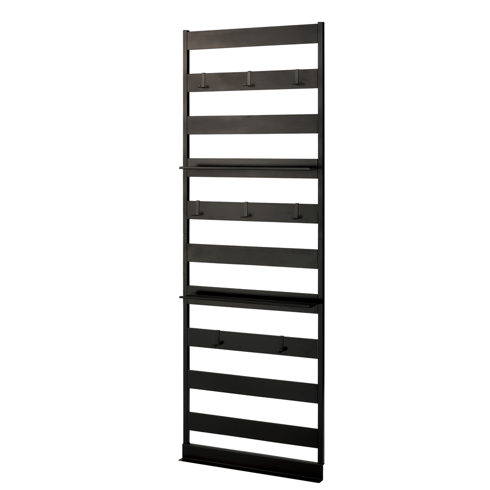 ≪幅65cm≫ 壁ピタ設置で突っ張らずに置けるディスプレイラック ラダーラックタイプ コレクションケース ディスプレイラック 飾り棚 本棚 ラック シェルフ 633002