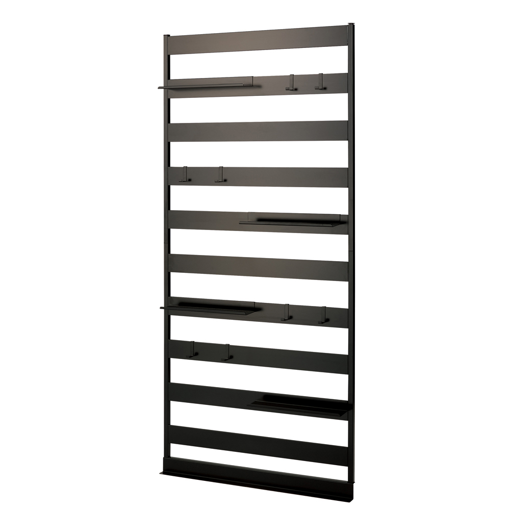 ≪幅85cm≫ 壁ピタ設置で突っ張らずに置けるディスプレイラック ラダーラックタイプ コレクションケース ディスプレイラック 飾り棚 本棚 ラック シェルフ 633003