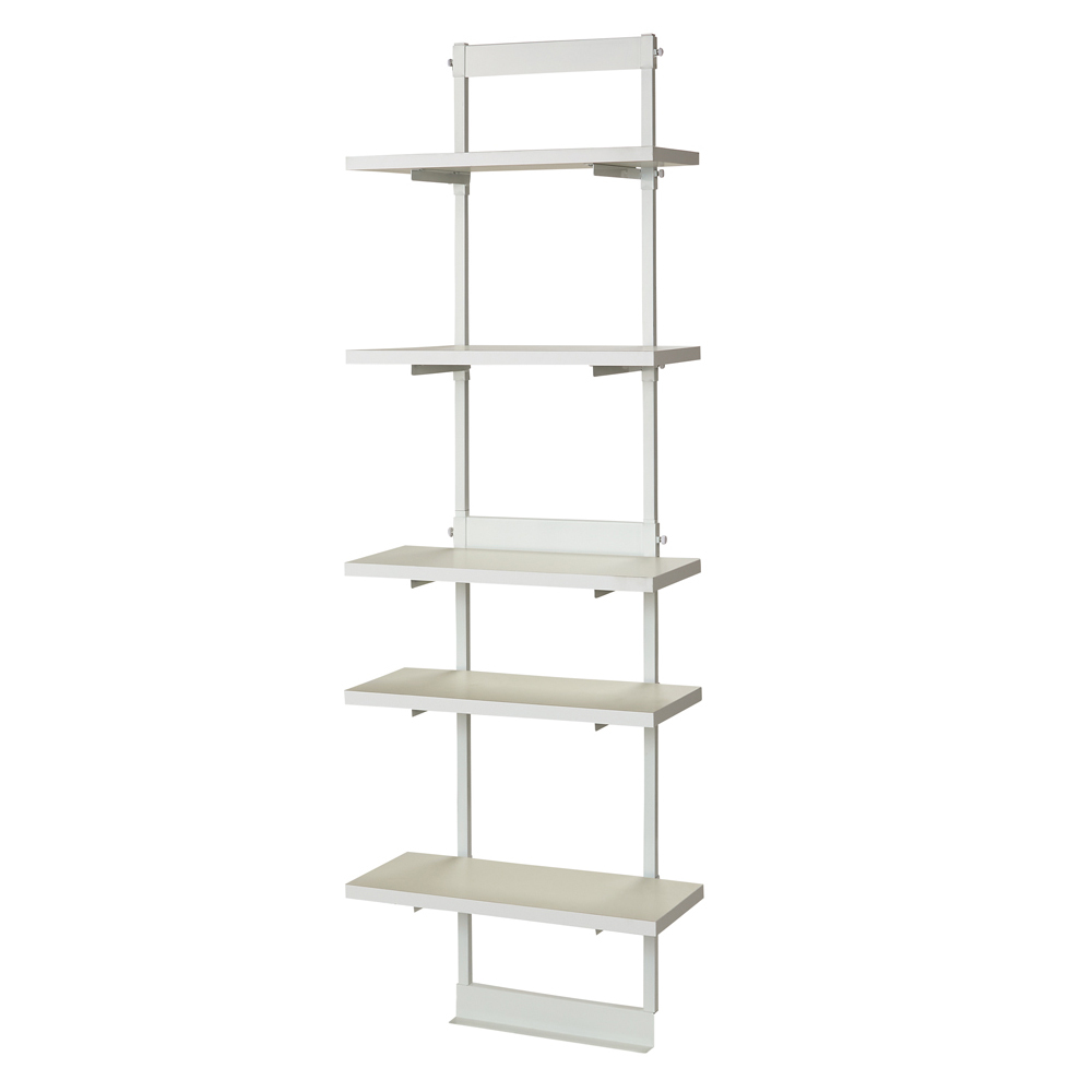 ≪幅60cm≫ 壁ピタ設置で突っ張らずに置けるディスプレイラック 棚タイプ コレクションケース ディスプレイラック 飾り棚 本棚 ラック シェルフ 633007