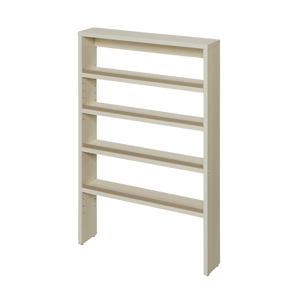 壁ピタ設置で突っ張らずに置ける超薄型ラック ロータイプ高さ90cm 幅60cm奥行12cm キッチンカウンター下収納 キッチン収納 633010