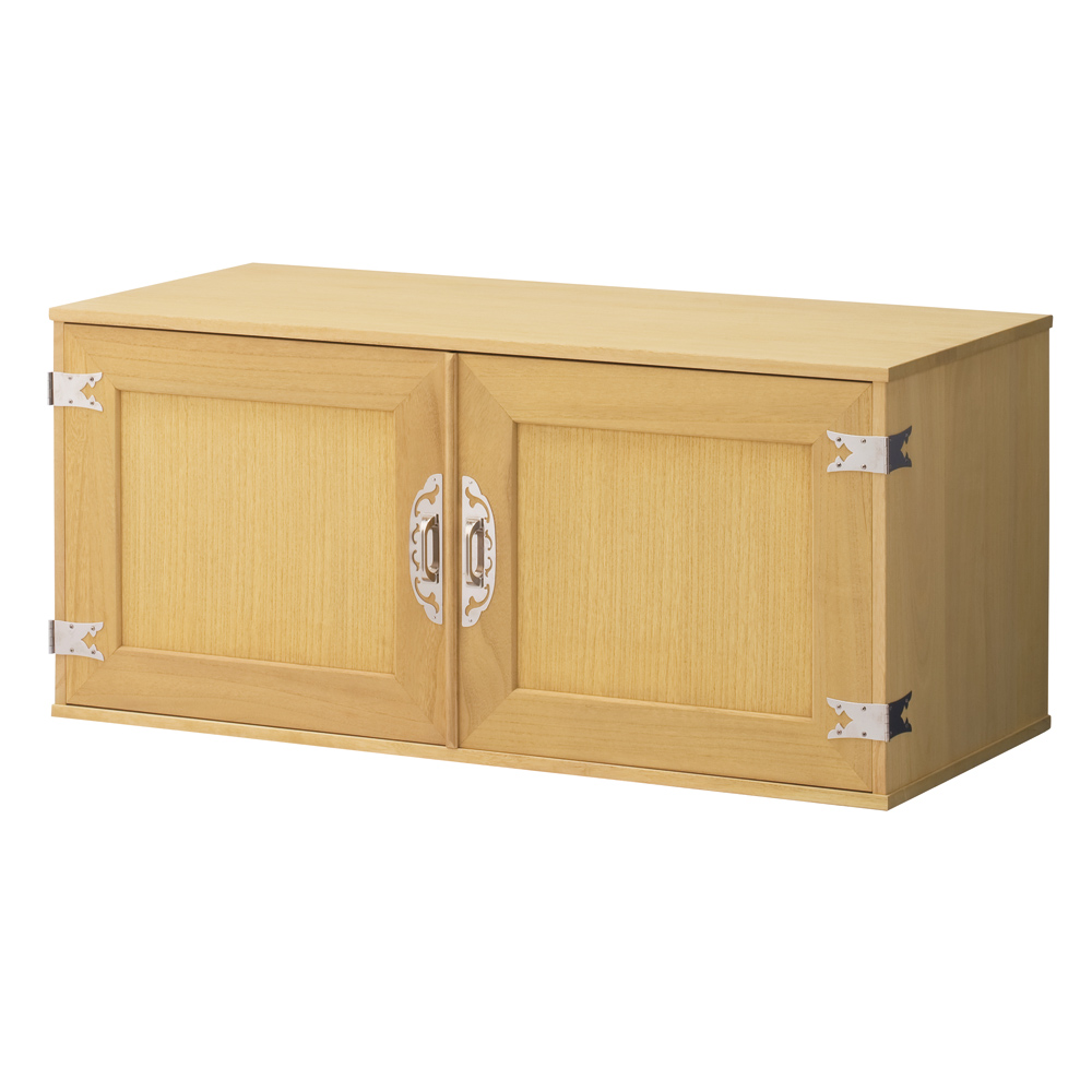 【本格派の着物収納】総桐着物収納ユニットタンス 上台扉タイプ 高さ45cm タンス 衣類収納 633147