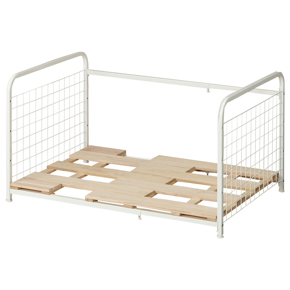 頑丈幅伸縮すのこ布団台シリーズ 押し入れワゴン 押入れ クローゼット収納 衣類収納 633214