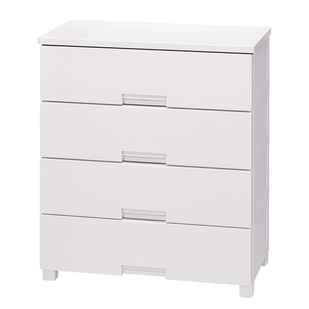 インテリアに美しく調和するフィッツチェスト 幅75cmタイプ 4段・高さ85cm 衣類 衣装ケース 収納ケース 衣類収納 633327