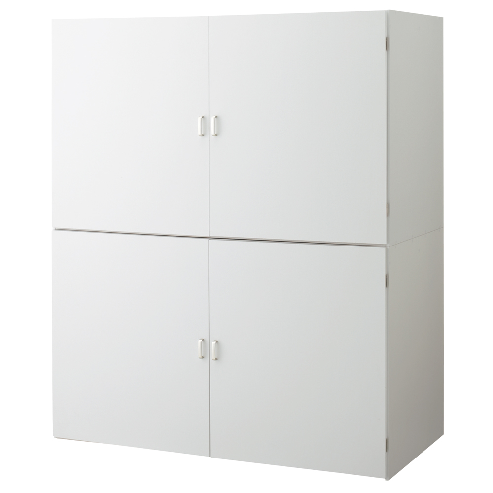 たっぷり奥行77cm モダン布団タンス 幅150cm ワードローブ クローゼット 衣類収納 633344